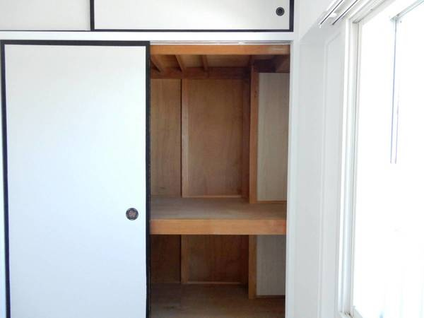 ビレッジハウス清水2号棟の収納|ビレッジハウスの同一物件・同一タイプの間取りの写真です