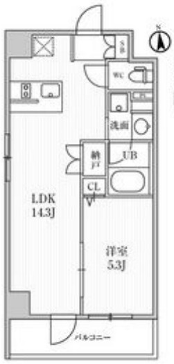 【間取り】 | ボヌール梅田
