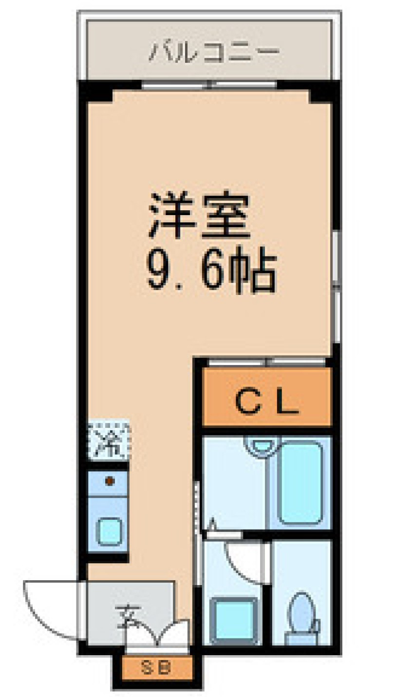 インパレス１の間取り