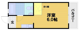 【間取り】 | シャトー若草