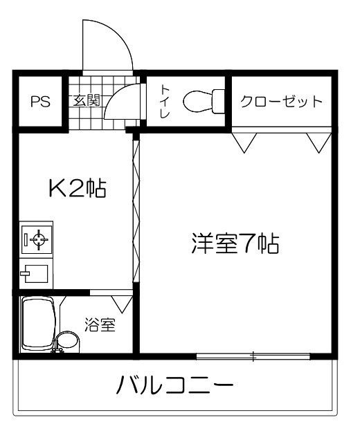 ネオセレス壱番館の間取り