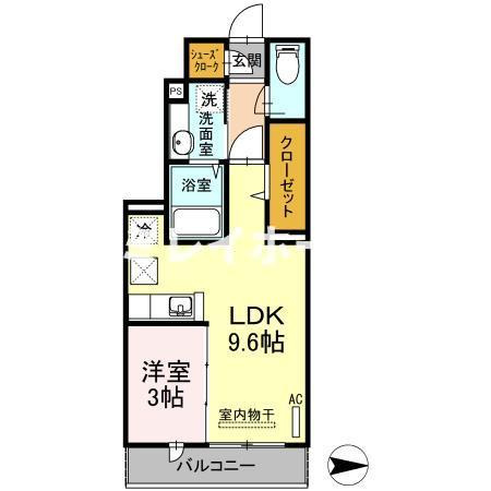 Hogar Ca'lidoの間取り