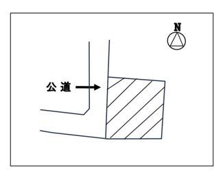 【区画図】 | 下諏訪町大門　売地 | 区画図