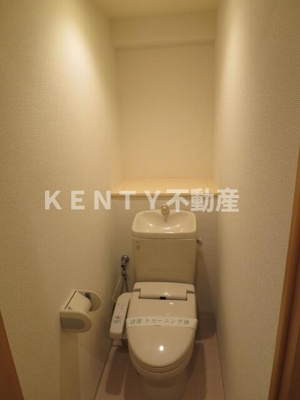 【トイレ】 | ＮＩＣハイム西六郷第２ | ゆったりとした空間のトイレです