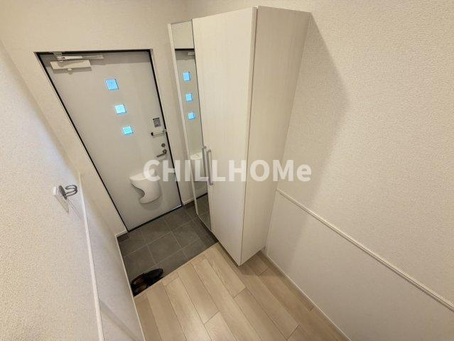 さんらいずⅡの玄関|当社、チルホームのHPもご覧ください(^^)/物件情報多数♪