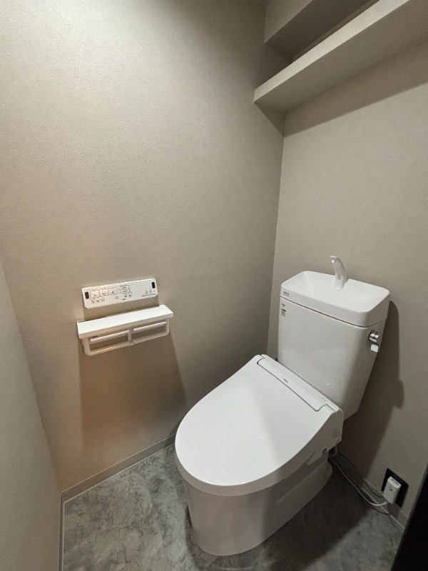 ニュー池尻マンションのトイレ|コンパクトで使いやすいトイレです