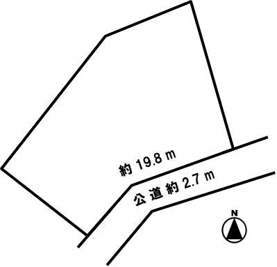 売地　豊橋市賀茂町棒ヶ池7番4外