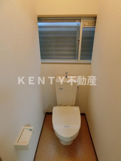 【トイレ】 | 萩中マンション | 落ち着いた色調のトイレです