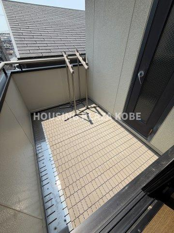 長田町6丁目貸家のバルコニー