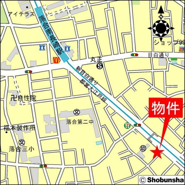 グリーンヒルの地図
