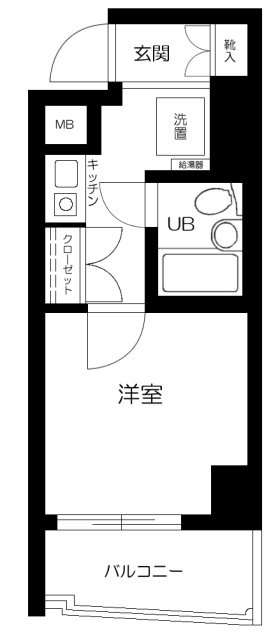ドルチェ新宿の間取り