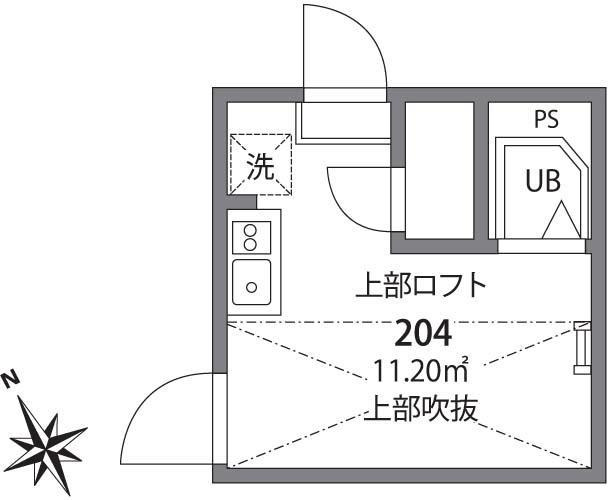 アクロス東雪谷の間取り|間取り図