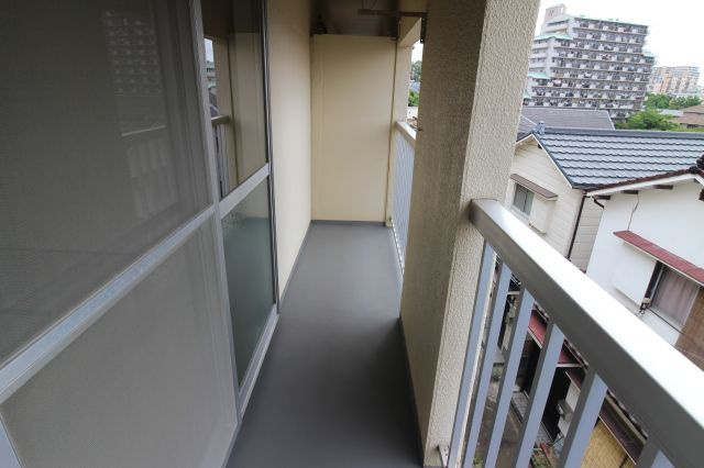 ハイツセイゲツのバルコニー