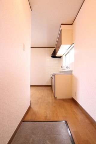 ハイツセイゲツの玄関
