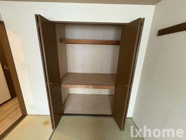 ドミールカメリアの収納|専用の収納スペースです