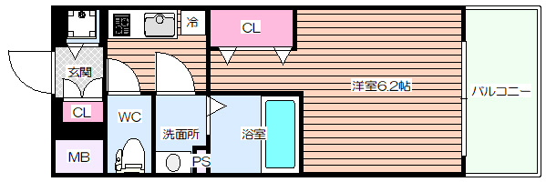 【間取り】 | レオンコンフォート梅田北
