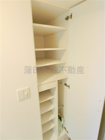 サンピエス大森の収納|シューズBOX　玄関