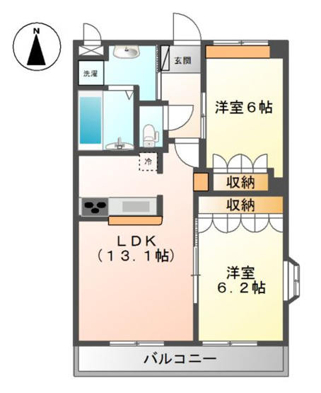 【間取り】 | ブラウンシャトー