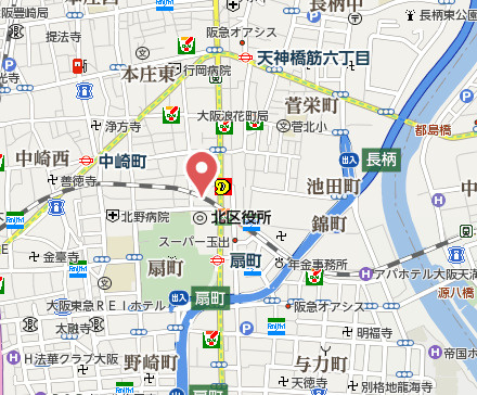 【地図】 | プレサンス天満ステーションフロント