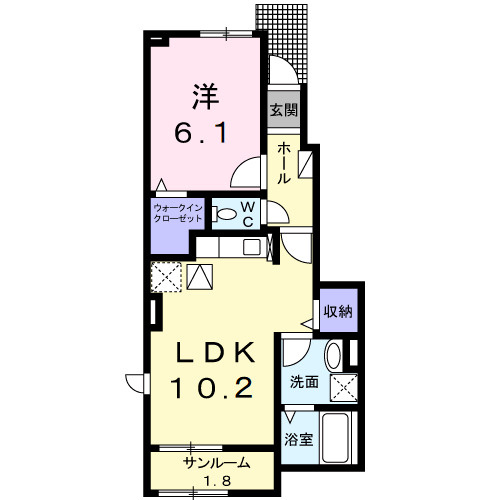 【間取り】 | エスポアール姫路東