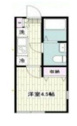 【間取り】 | 1人暮らしにぴったりの1Kの間取りです！