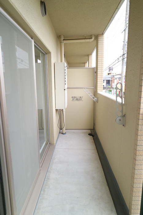 MINT甲子園三番町のバルコニー