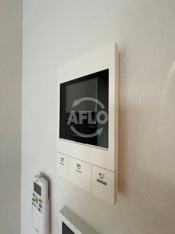 クレアーレ元町(難波元町小学校区)のセキュリティ|クレアーレ元町　モニター付きインターホン