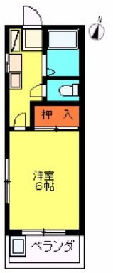 コーポエンドレスの間取り