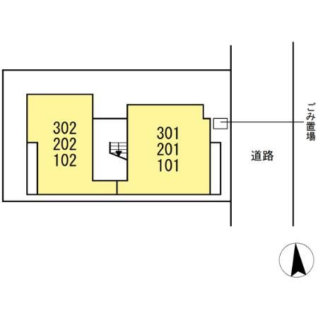 D-ROOM Sun Platinaの区画図