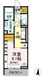 【間取り】 | エクセレント東朝日町19