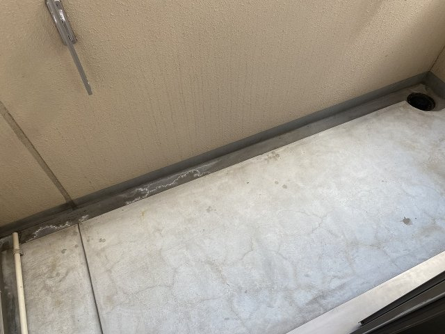 アイスビルのバルコニー