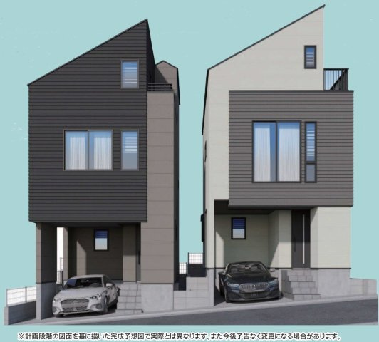 【横浜市神奈川区菅田町236-53全2棟新築戸建て】★仲介手数料無料★（菅田の丘小学校・菅田中学校）