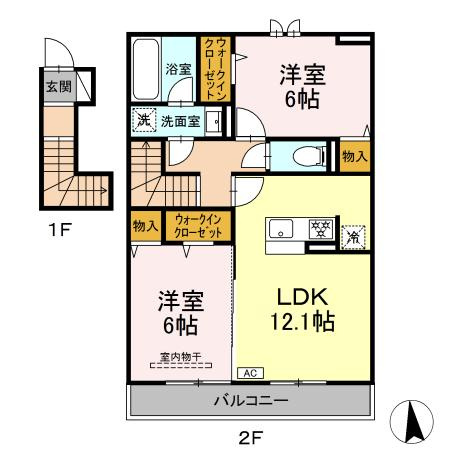RUFの間取り