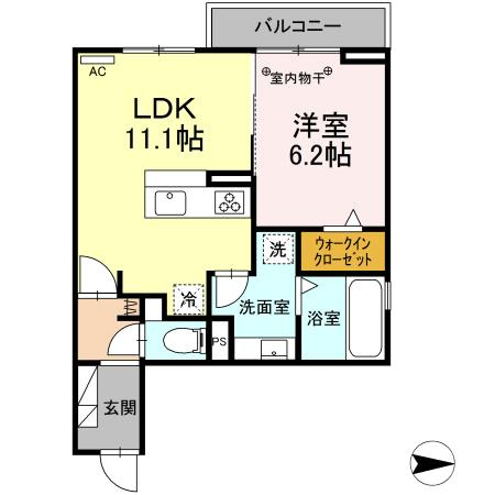 グラン桜台の間取り