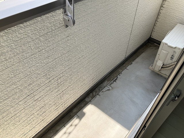 フジパレス末広町Ⅱ番館のバルコニー