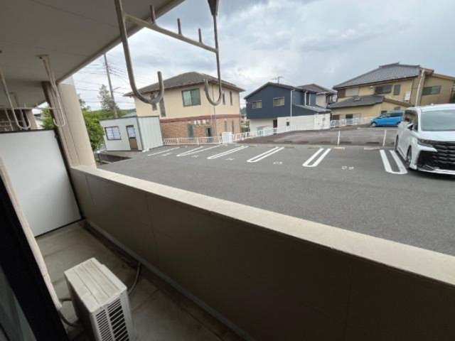 パレス野添Ⅱのバルコニー
