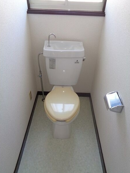 タウンハウスヨシダD棟のトイレ