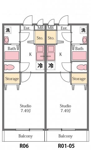 グレンモーレンジの間取り