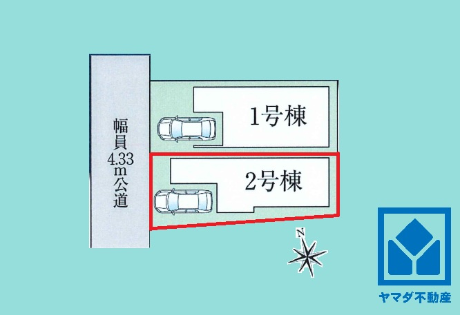 伊丹市堀池２丁目 第12堀池の区画図|ファーストタウン伊丹市第12堀池、新築分譲住宅2棟販売の2号棟です。区画それぞれ間取りが違うので、ライフスタイルに合わせてご検討ください。