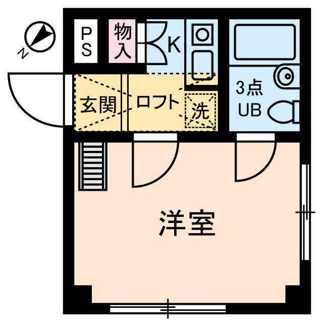 イリス三田の間取り