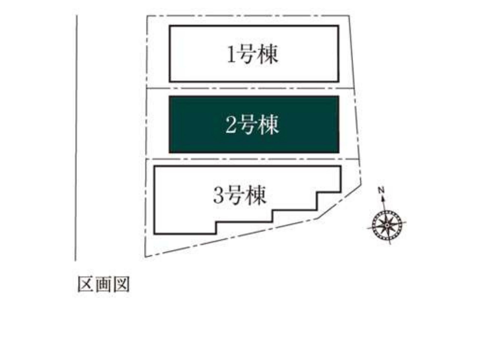 THEパームスコート下井草の区画図