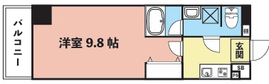 レガリス錦糸町の間取り