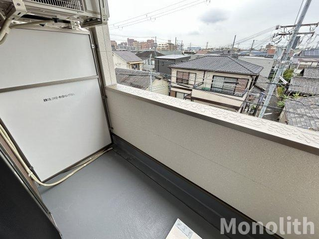 ジーメゾン泉大津ルミナーレのバルコニー