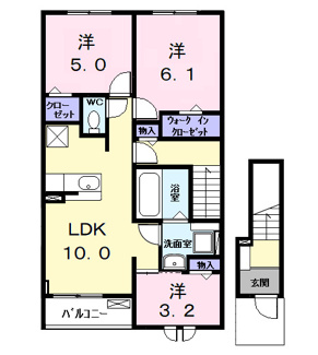 【間取り】 | カーサみやびⅧ