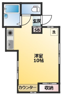 【間取り】 | アーバンパレス6号館