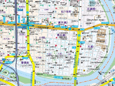 【地図】 | SERENA大阪天満宮