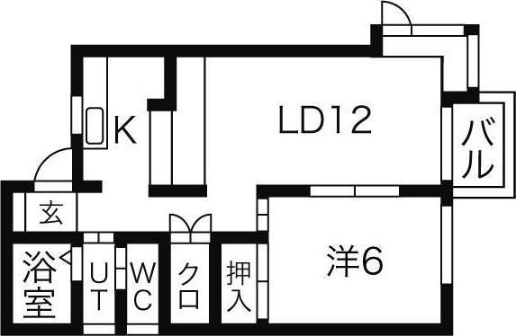 タウンハウスヨシダB棟の間取り