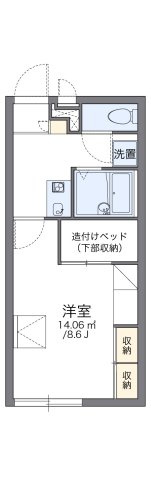 【間取り】 | レオパレス打田