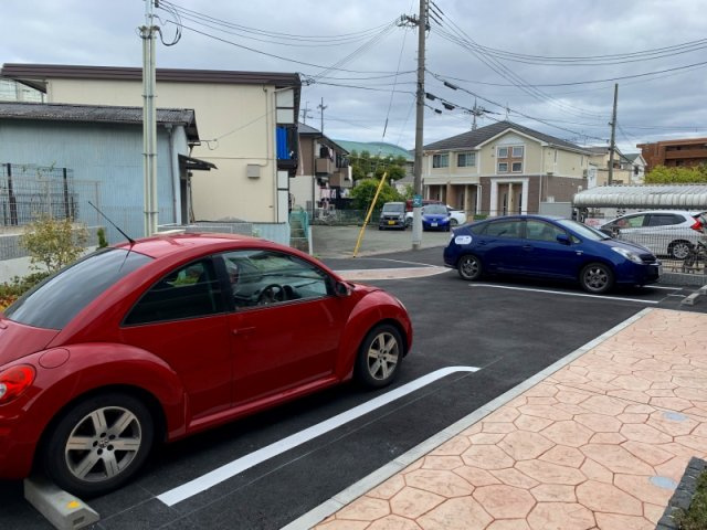 クレメント桜の町の駐車場