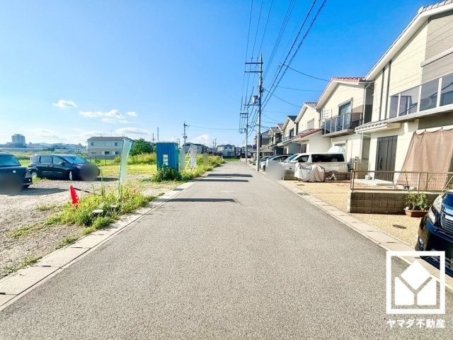 伏見区久我御旅町　31期　20号地の前面道路含む現地写真|8月7日　現地写真更新